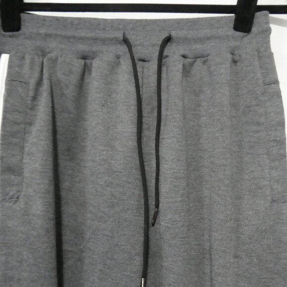 MANFINITY | medium | Grey Cargo Joggers | White Stripe Sides - Picture 4 of 16